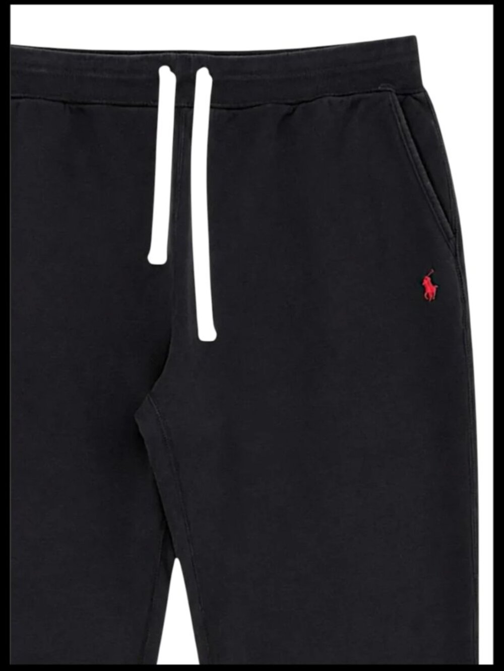 Polo Ralph Lauren Men's Fleece Tracksuit Set Black Full Zip Big & Tall XLT LT - Picture 8 of 13